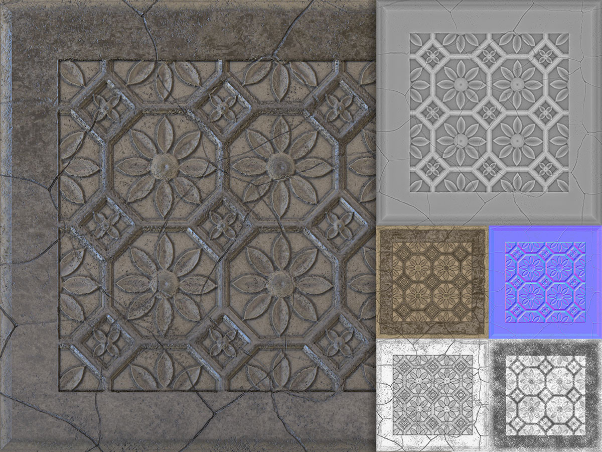 ruin-tile-display-cinema-4d-center